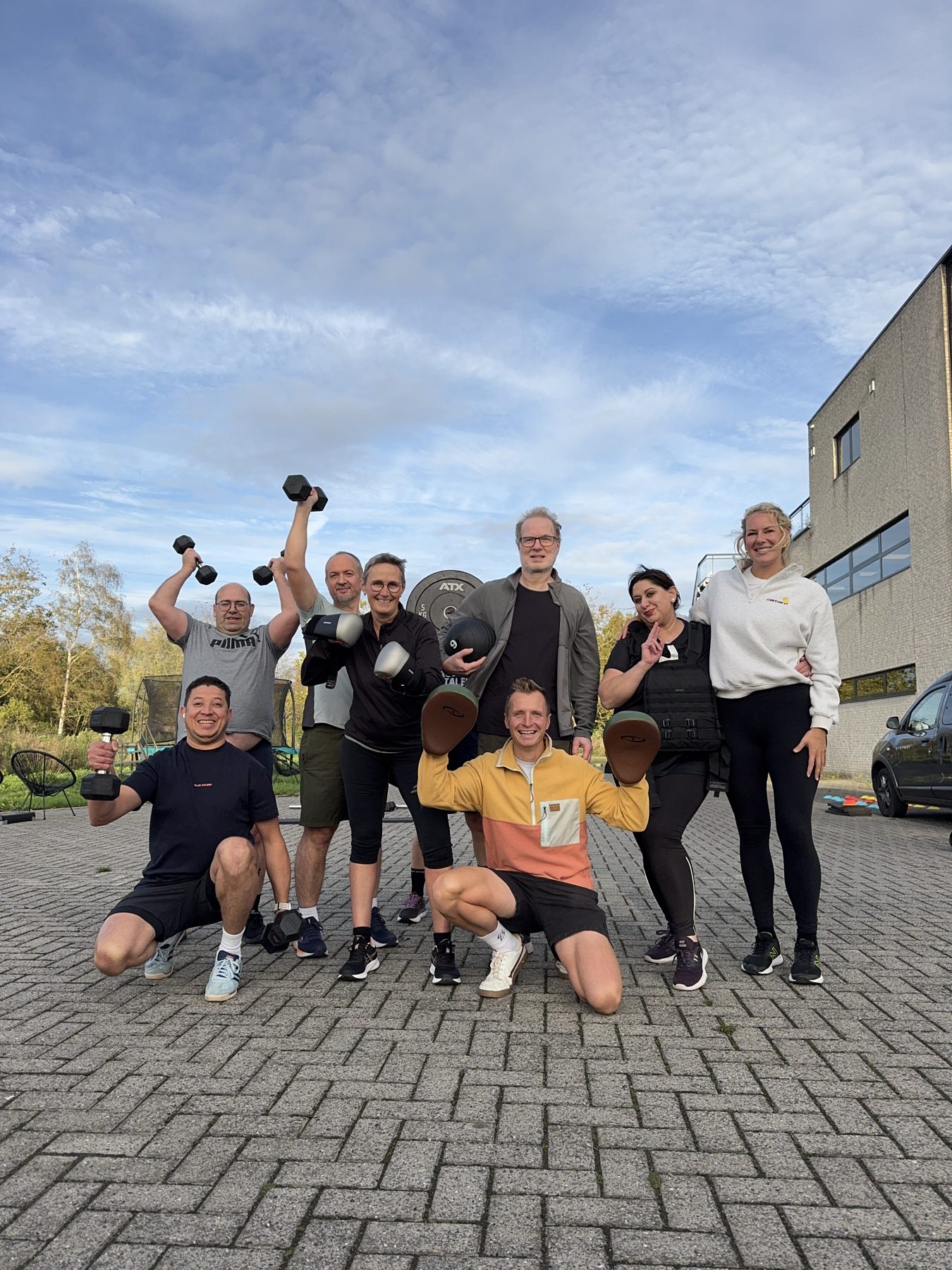 Bedrijfssessie van Leys is More bij CIBO abrasives